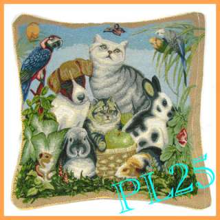 Cats and Dogs Throw Pillow case Cushion Cover 18 PL25  