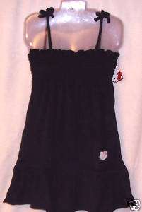 NEW HELLO KITTY TERRY BATHING SUIT COVERUP DRESS 14  