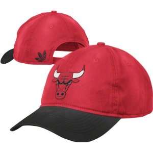  Chicago Bulls adidas Originals Basic Logo Adjustable Hat 