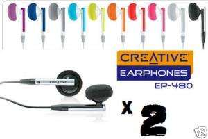 Creative Earphone headphone Ipod Itouch Iphone Zen Zune  