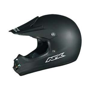   FX 86RY Off Road Solid Full Face Helmet Large  Black Automotive