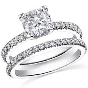7ct Cushion Cut Diamond Engagement Wedding Ring F/VS2  