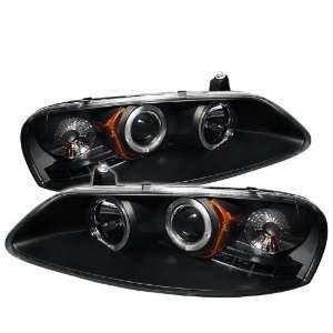   4Dr Halo Projector Headlights / Head Lamps/ Lights   Black Performance