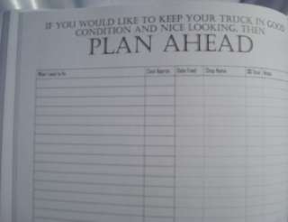 Book Allys Truckers Daily Planner Organizer BEST  