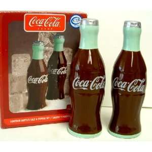  Coca Cola Bottles Ceramic Salt/Pepper Set 