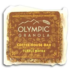 Olympic Granola Turtle Mocha Coffee House Bar   3 Bars