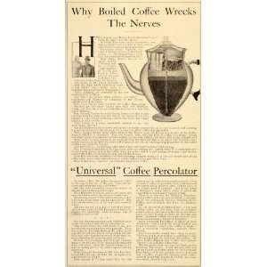   Clark Universal Coffee Percolator   Original Print Ad