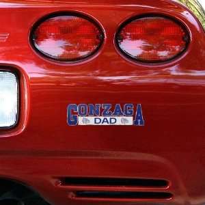  NCAA Gonzaga Bulldogs Dad Car Decal