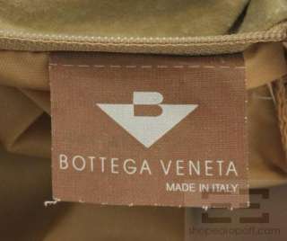 Bottega Veneta Brown Pebbled Deerskin Leather Shoulder Bag  