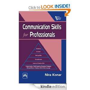 Communication Skills for Professionals Nira Konar  Kindle 