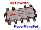 DIGIWAVE SW81 8x1 DiSEqC Multi Switch SW 81 FTA Switch