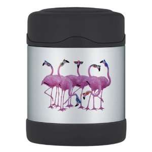  Thermos Food Jar Cool Flamingos with Sunglasses 