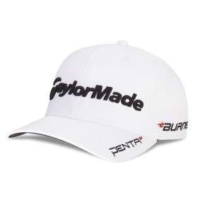 NEW 2011 TaylorMade DJ R11 Fitted Hat/Cap WHITE S/M