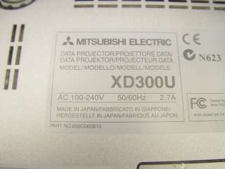 Mitsubishi Colorview HD DLP Projector XD300U REPAIR  