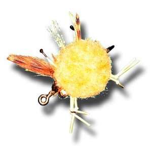  Swimming Crab   Tan & Chartreuse Fly Fishing Fly Sports 