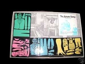 ADDAMS the adams FAMILY vintage DOLL playset COLORFORMS  