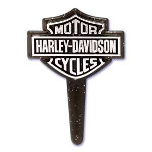 Crispie Sweets Cupcake Topper KIT   Harley Davidson Logo   w/ Dusting 