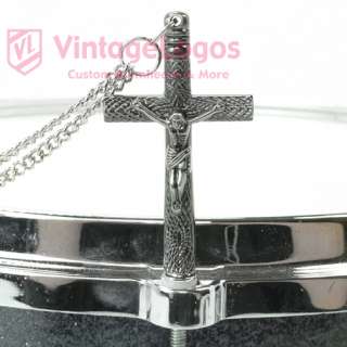 Cross Drum Key Chain Christian Jesus Crusifix GOD Necklace   Tune your 