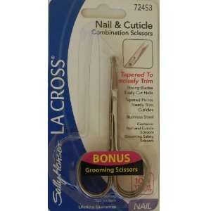   Cuticle Scissors Ultra Fine Point Plus Bonus Grooming Scissors, 724C3