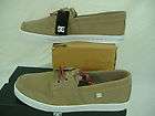 New Mens 12 DCCLUBWheat White Suede Leather Skate Boat Shoes $55