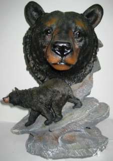   Eagle Bear Lion Tiger Elephant Head Sculpture Art Figurine Statue