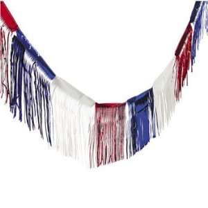  Patriotic Fringe Banner   Party Decorations & Banners 