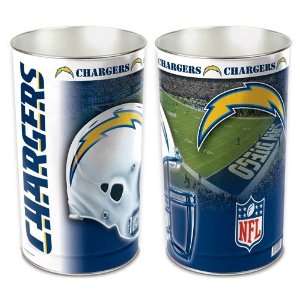  San Diego Chargers Waste Paper Trash Can