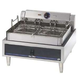  Star 30 Lb Electric Commercial Counter Top Deep Fryer   24 