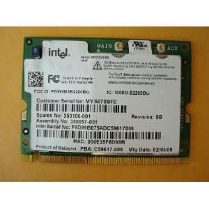  Dell C9063 Intel WIRELESS MINI PCI Board PRO2200 802.11A/B 