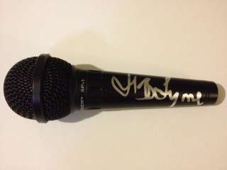   LYNNE SIGNED MICROPHONE ELECTRIC LIGHT ORCHESTRA ELO BEATLES PROOF