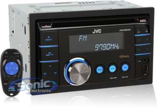 JVC KW HDR720 In Dash Double DIN CD, , WMA, USB, HD Radio Receiver 
