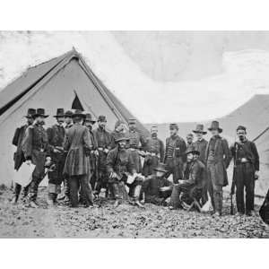   Virginia. Gen. Ambrose E. Burnside and staff 1862 Nov.