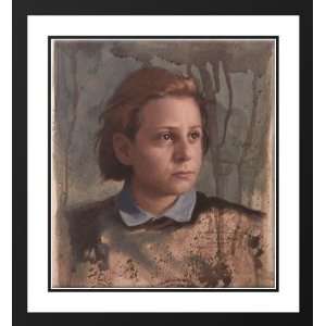   John 28x32 Framed and Double Matted Anna (Study)