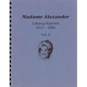   Alexander Catalog Reprints 1973 1982 Volume 3 Barbara Jo Mckeon