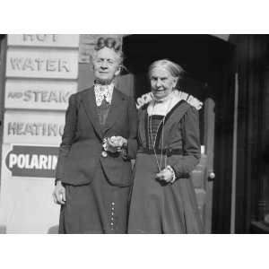  1913 photo Miss Belva Lockwood & Rev. Mrs. Olympia Brown 