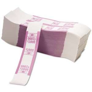   Currency Straps, $20 Bill, $2000, Self Adhesive, 1000/Pack PMC55032