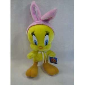  Tweety Bird 17 Plush with Rabbit Ears Toys & Games