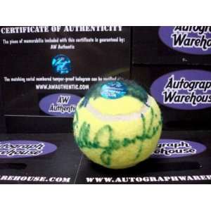  Billie Jean King autographed Tennis Ball (Ball has large 