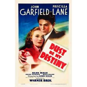  Dust Be My Destiny (1939) 27 x 40 Movie Poster Style B 