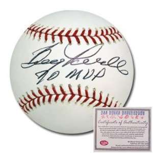 Boog Powell Autographed/Hand Signed Rawlings MLB Baseball with 70 MVP 