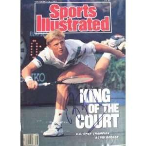 Boris Becker (Tennis) Sports Illustrated Magazine