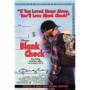  Blank Check (1994) 27 x 40 Movie Poster Style A