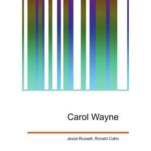  Carol Wayne Ronald Cohn Jesse Russell Books