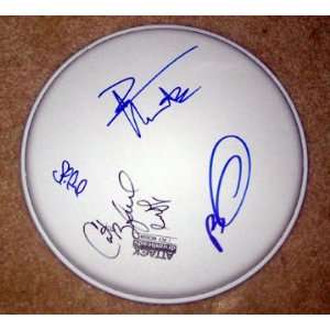  DAVE MATTHEWS BAND autographed DRUMHEAD *proof Everything 