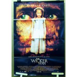  Movie Poster The Wicker Man Nicolas Cage Ellen Burstyn F72 