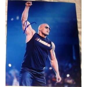  Dwayne the Rock Johnson Signed Autograph returns To Wwe 