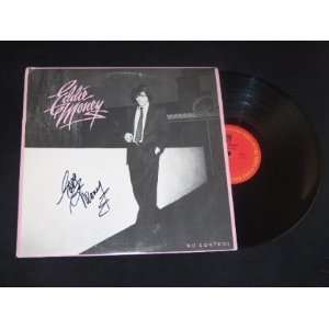 Eddie Money No Control   Signed Autographed Record Album Vinyl LP