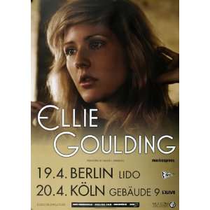  Ellie Goulding   Lights 2010   CONCERT   POSTER from 