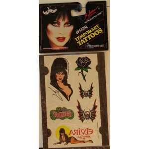  Elvira Temporary Tattoos 1989 