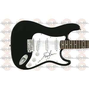 ERIC JOHNSON Autographed Signed Guitar & PROOF
